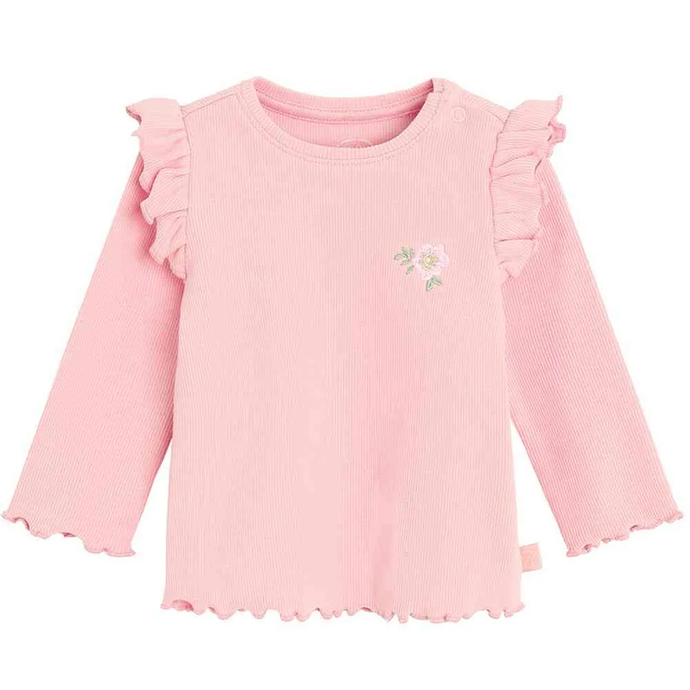 COOL CLUB MAJICA DUG RUKAV PINK