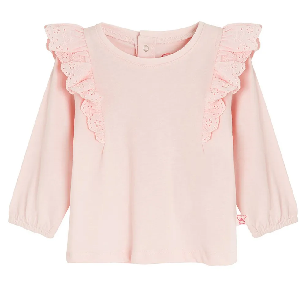 COOL CLUB MAJICA DUG RUKAV LIGHT PINK