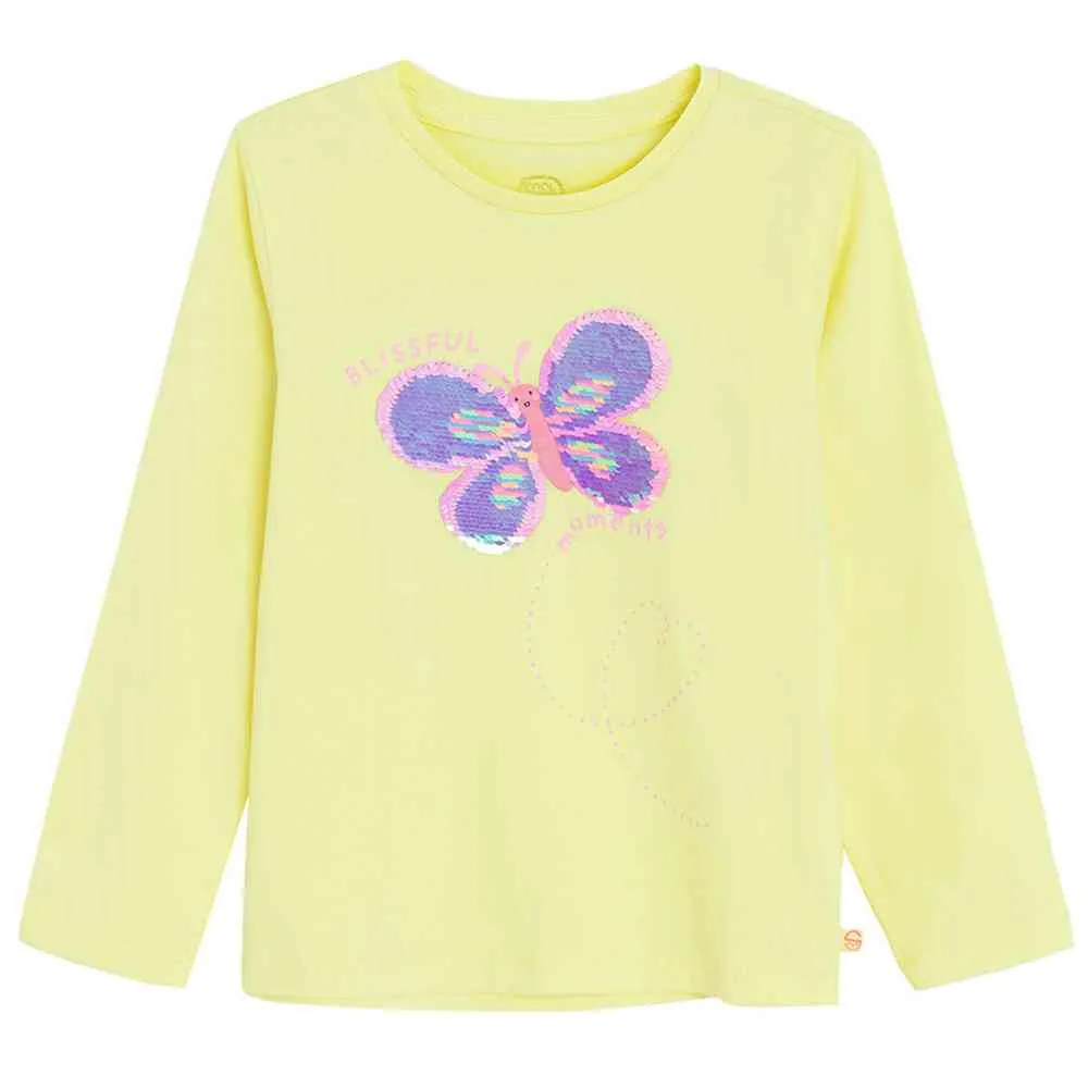 COOL CLUB MAJICA DUG RUKAV YELLOW 