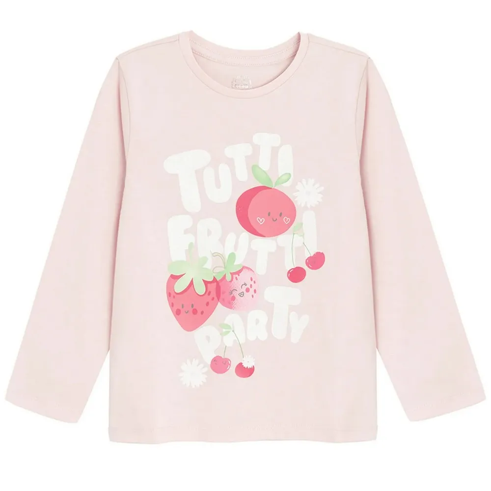 COOL CLUB MAJICA DUG RUKAV PINK