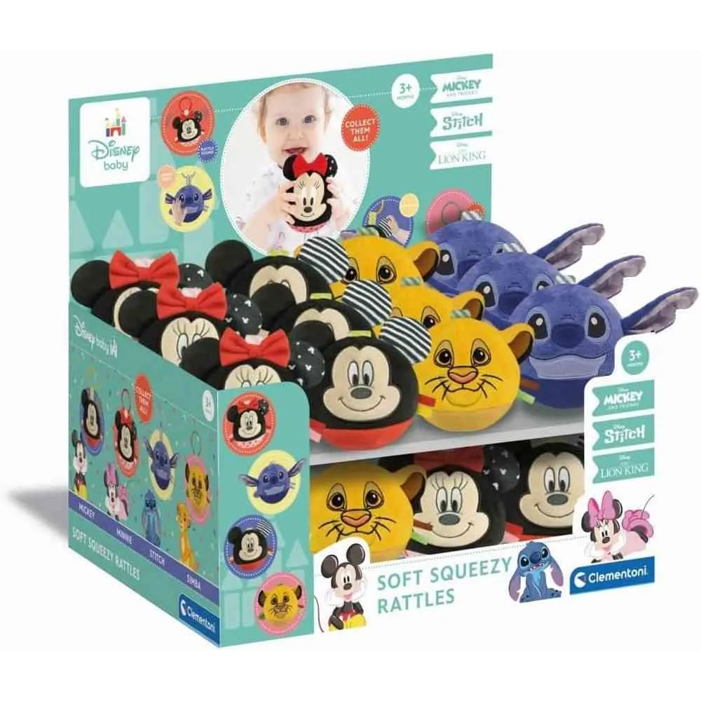 CLEMENTONI BABY DISNEY PLISANA LOPTICA