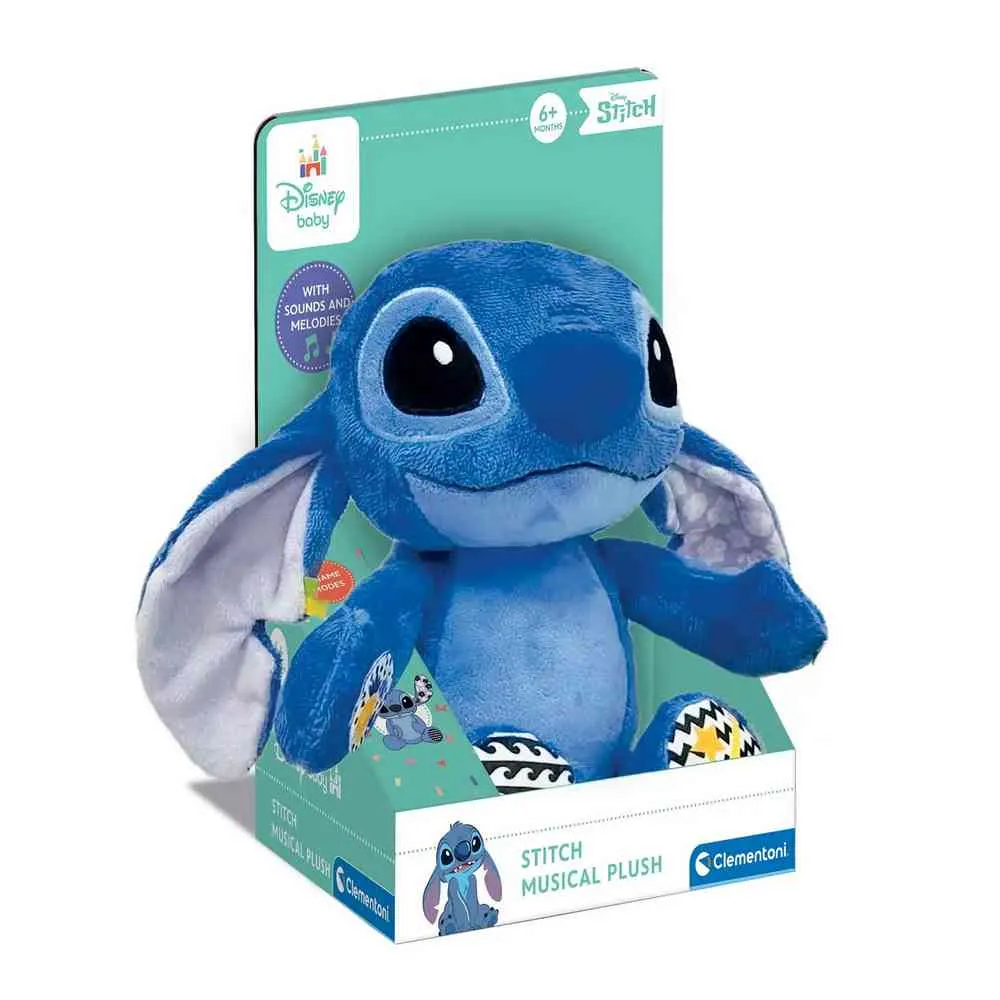 CLEMENTONI STITCH MUZICKA PLISANA IGRACKA