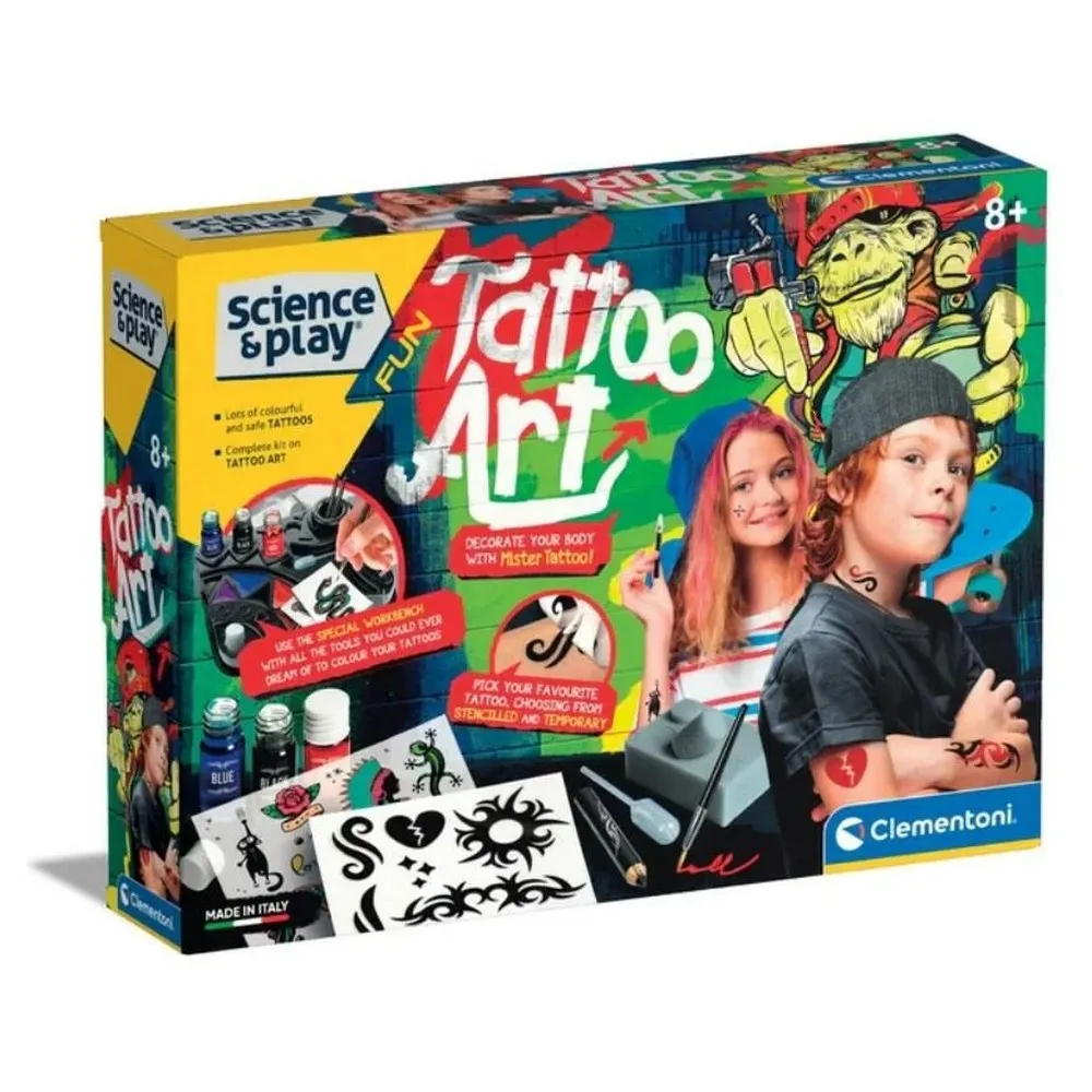 CLEMENTONI KREATIVNI TATTOO SET