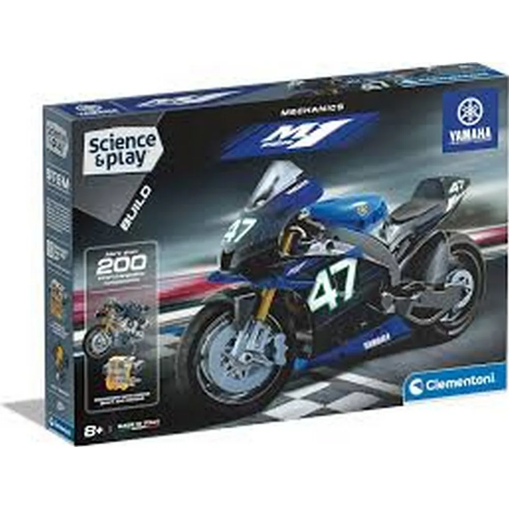 CLEMENTONI SCIENCE & PLAY YAMAHA MOTORCIKL 
