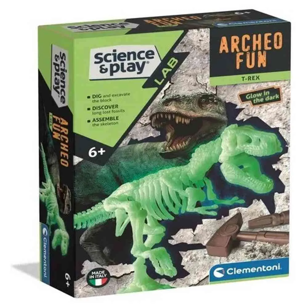 CLEMENTONI SCIENCE AND PLAY ARCHEO FUN T-REX