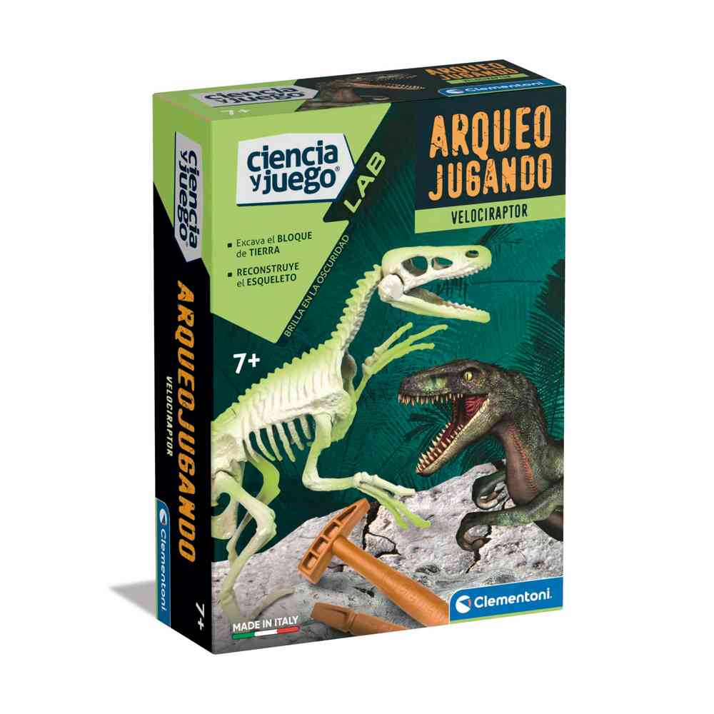 CLEMENTONI SCIENCE AND PLAY ARCHEO FUN VELOCIRAPTOR 