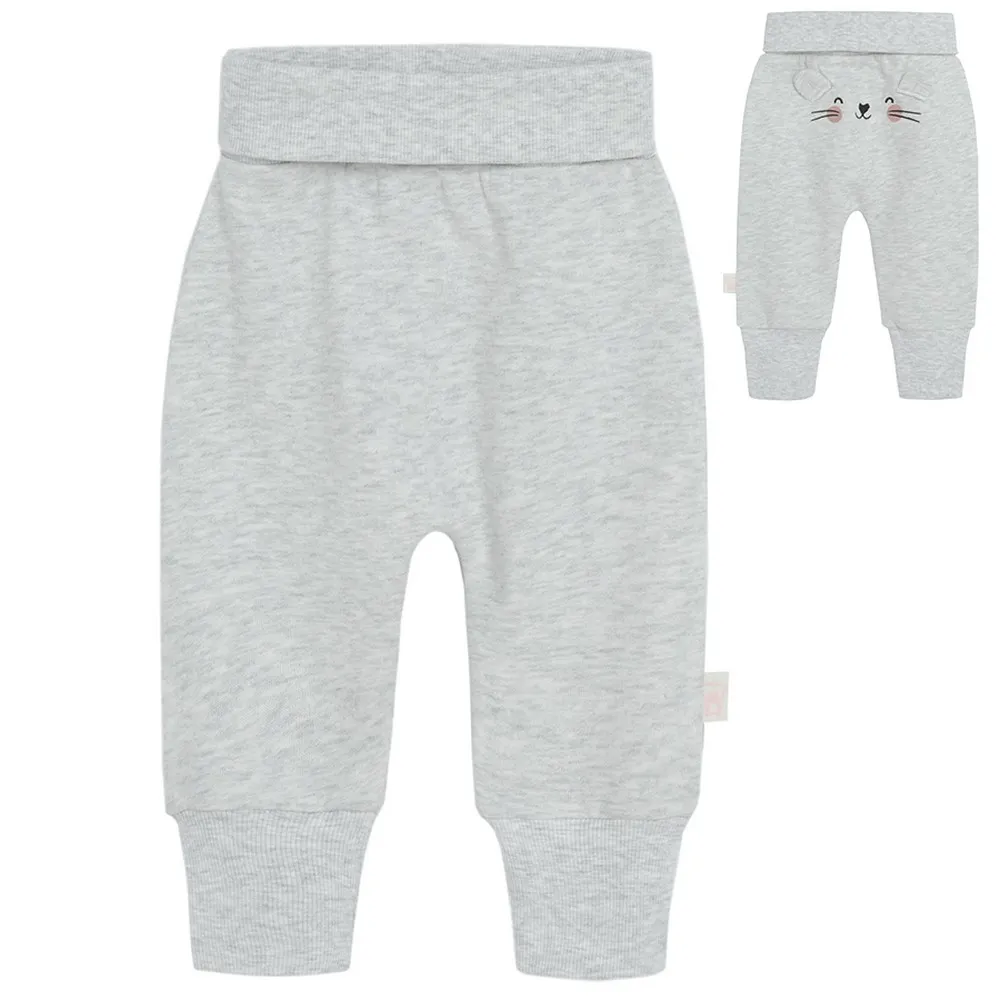 COOL CLUB PANTALONE GREY MELANGE