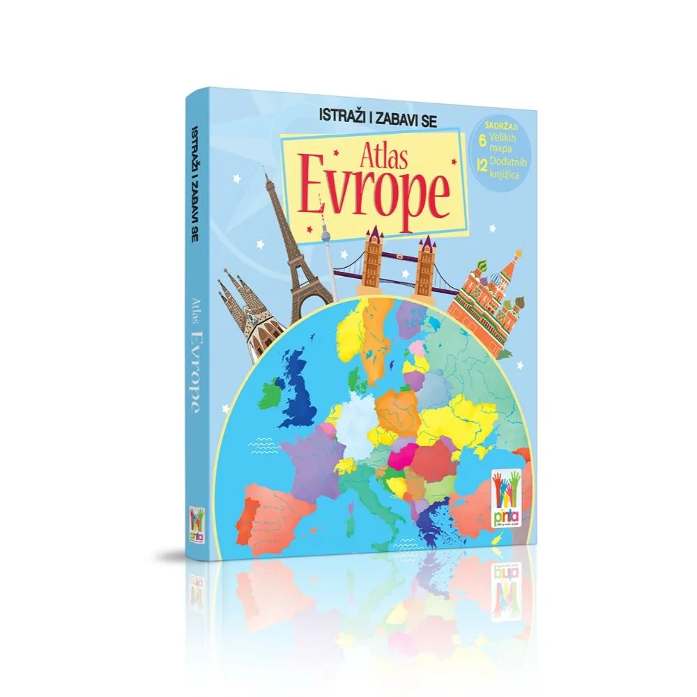 BRIJBASI ART PRESS LIMITED - ISTRAZI I ZABAVI SE-ATLAS EVROPE 