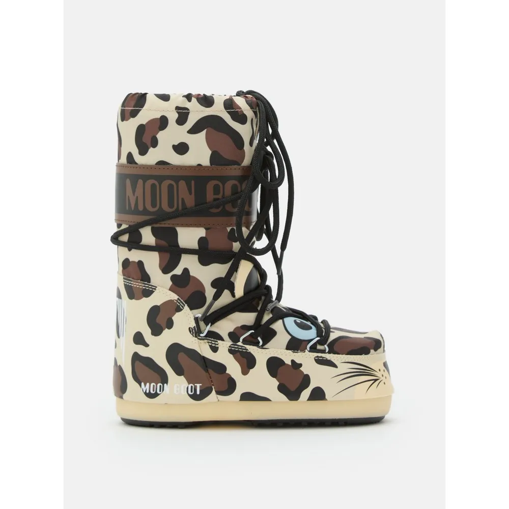 MOON BOOT ICON ANIMAL LEOPARD 