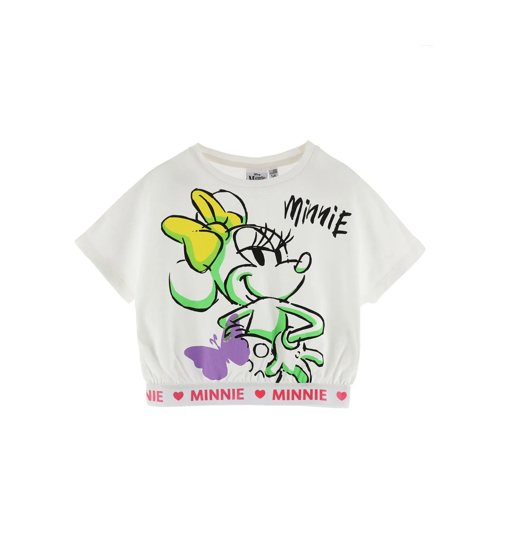 ORIGINAL MARINES MAJICA KRATAK RUKAV NATURAL FLUO DISNEY