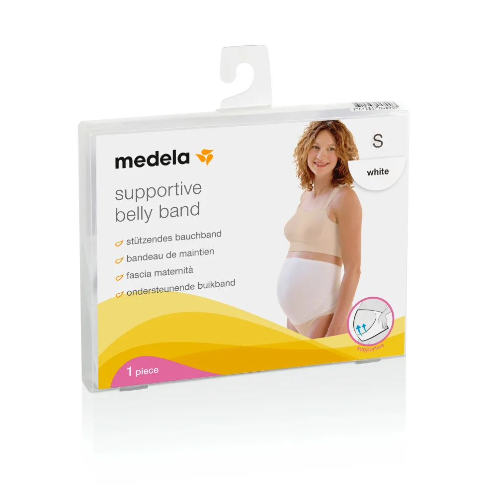 MEDELA SUPPORTIVE BELLY BAND - POJAS ZA STOMAK VELICINA S BELI
