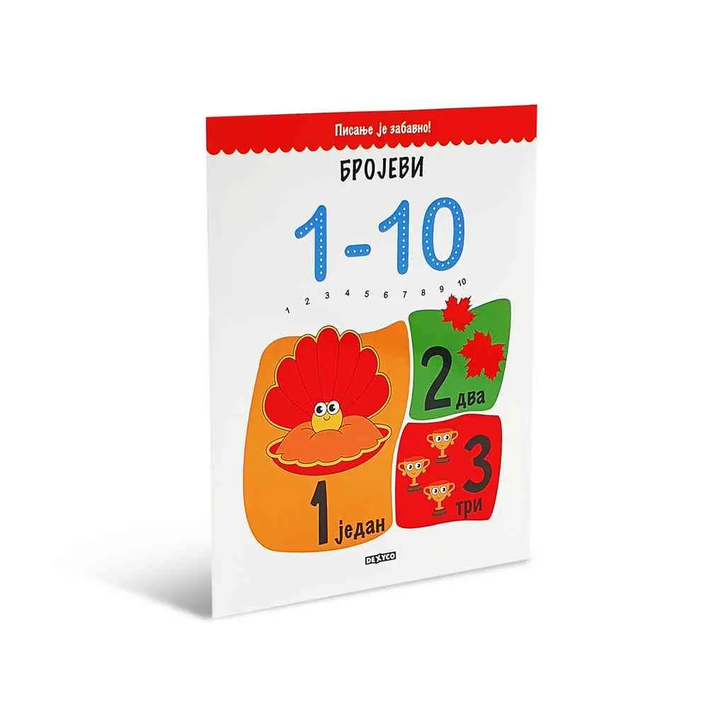 PISANJE JE ZABAVNO: BROJEVI 1-10