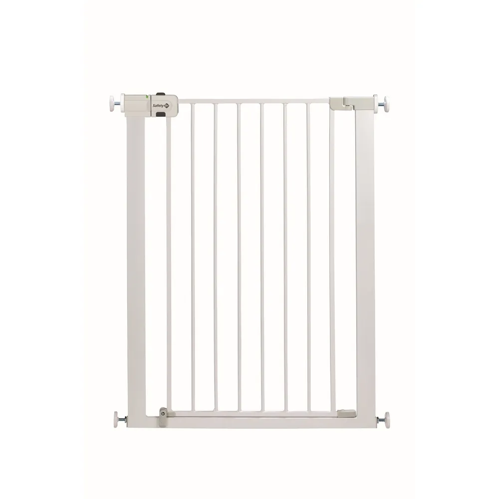 SAFETY 1ST ZASTITNA OGRADA EASY CLOSE EXTRA VISOKA METALNA BELA