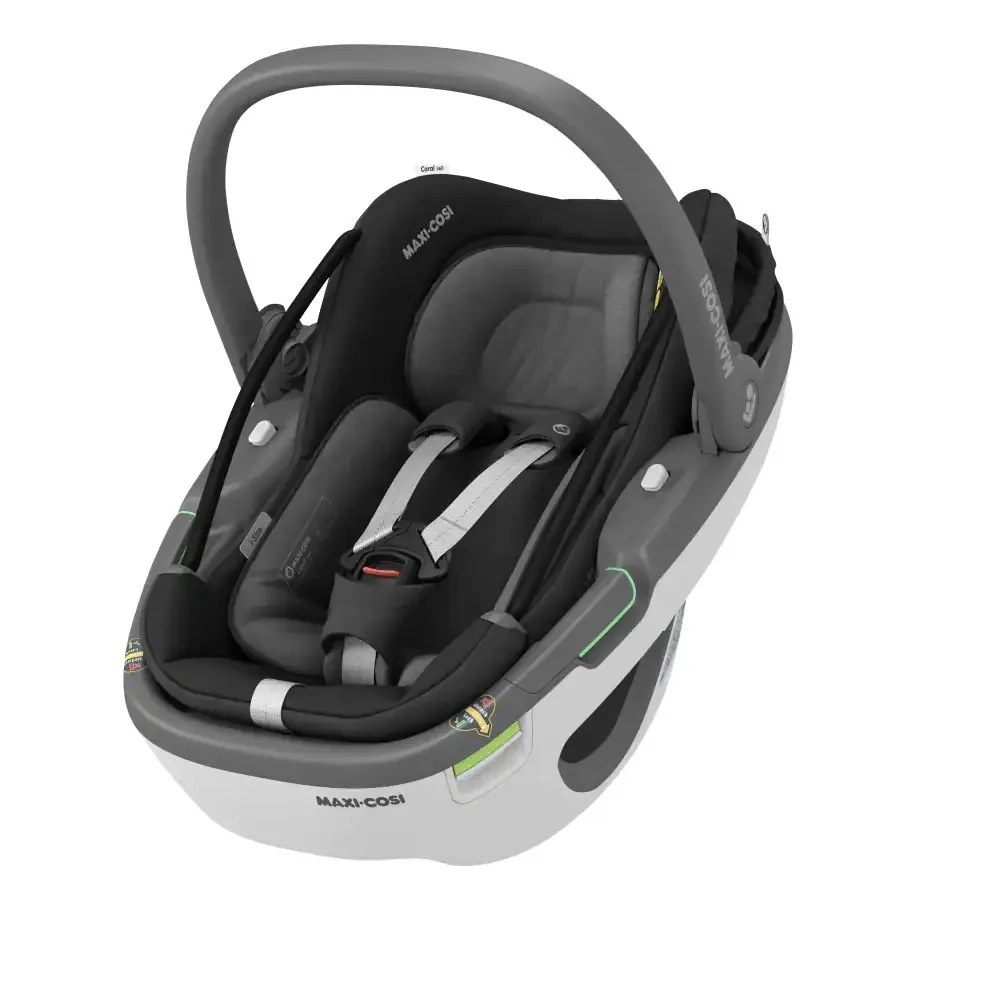 MAXI COSI AUTO SEDISTE I-SIZE (40-75CM) CORAL 360 ESS BLACK