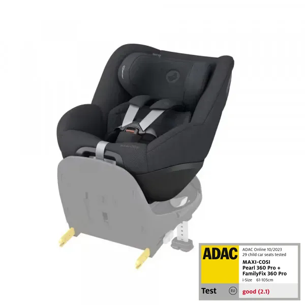 MAXI COSI AUTO SEDISTE I-SIZE (61-105CM) PEARL 360 PRO AUTHENTIC GRAPHITE