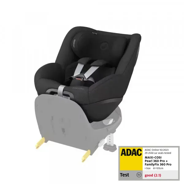 MAXI COSI AUTO SEDISTE I-SIZE (61-105CM) PEARL 360 PRO AUTHENTIC BLACK