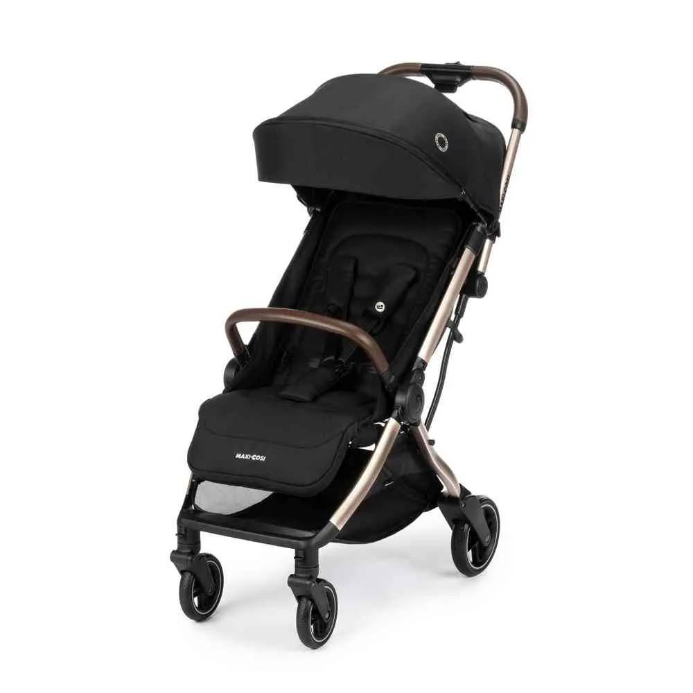 MAXI COSI KOLICA EVA3 ESSENTIAL BLACK CHAMPAGNE