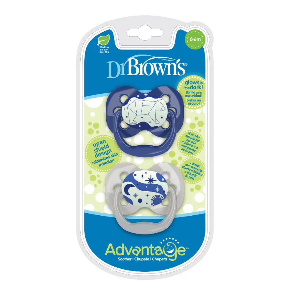 DR BROWNS ADVANTAGE SVETLECA VARALICA 0-6M PLAVA