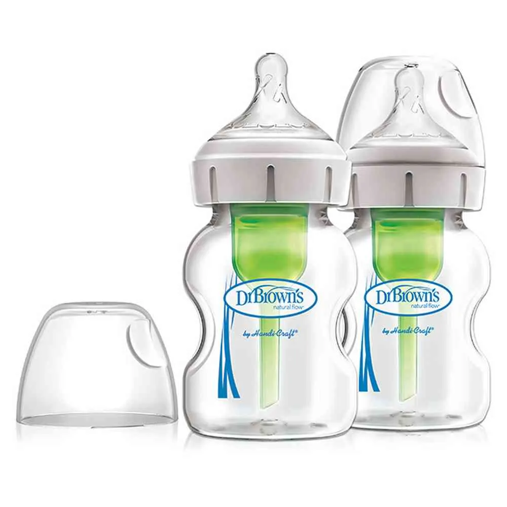 DR BROWNS STAKLENA OPTIONS WIDE NECK FLASICA 150ML 2 U PAKOVANJU