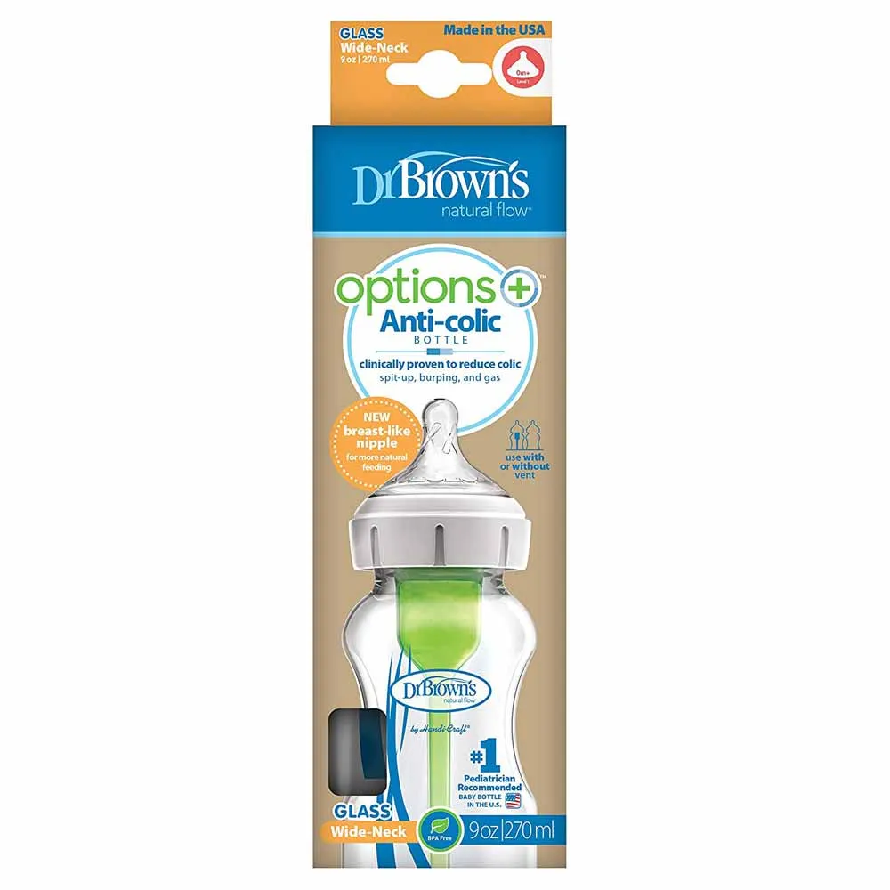 DR BROWNS STAKLENA OPTIONS WIDE NECK FLASICA 270ML
