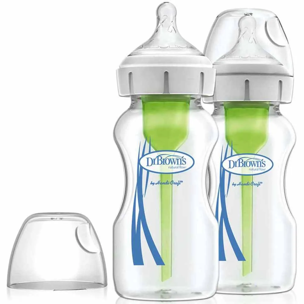DR BROWNS STAKLENA OPTIONS WIDE NECK FLASICA 270ML-2 U PAKOVANJU