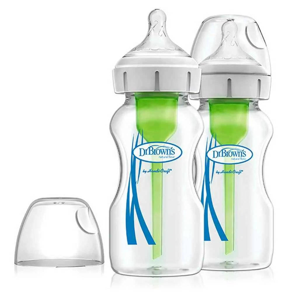 DR BROWNS STAKLENA OPTIONS WIDE NECK FLASICA 270ML 2 U PAKOVANJU