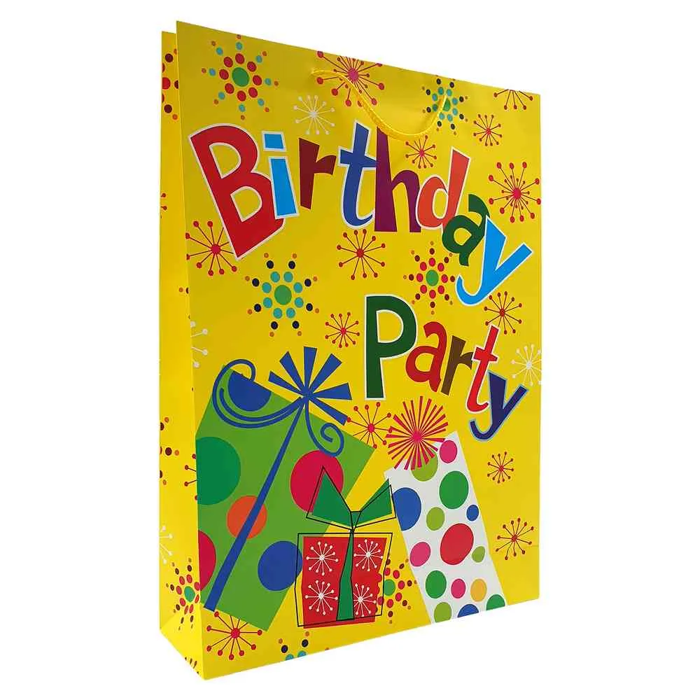 UKRASNA KESA JUMBO PARTY YELLOW 33X45X10 CM DEXY