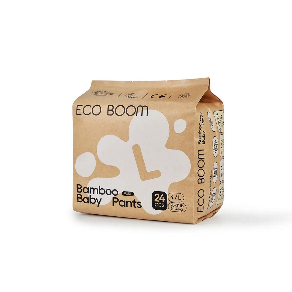 ECO BOOM PELENE BIORAZGRADIVE L, 9-14KG, 24KOM