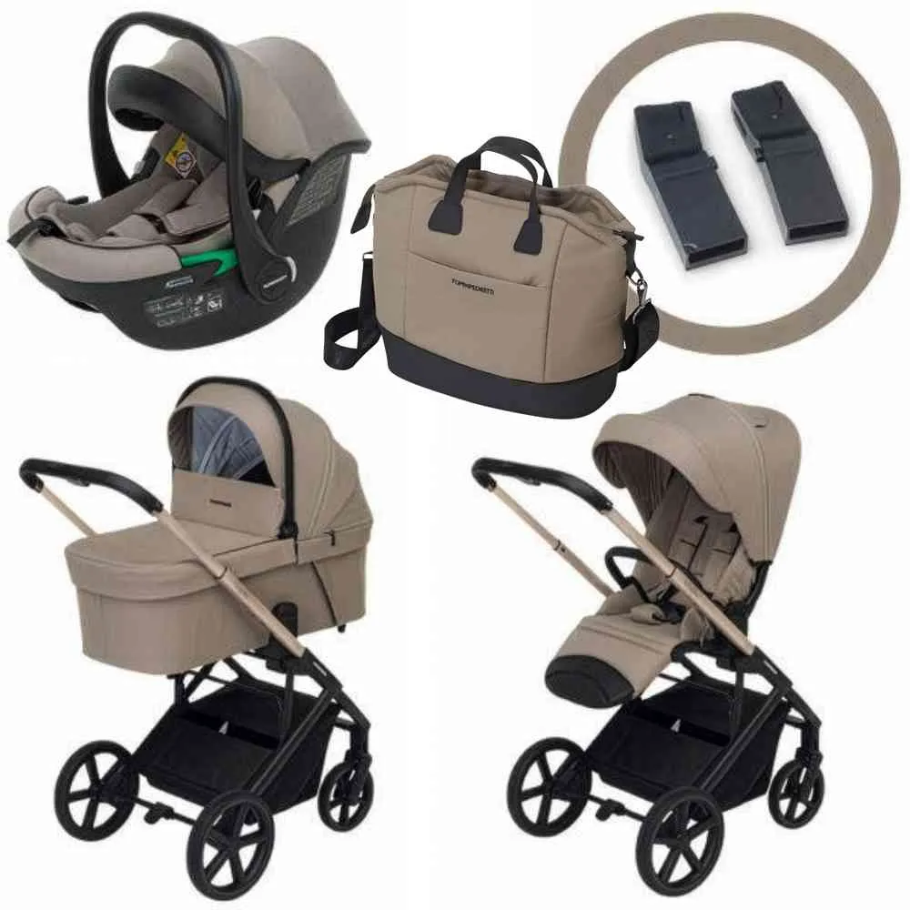 FOPPAPEDRETTI KOLICA TRIO SISTEM TICTOC PRO I-SIZE CHAMPAGNE 