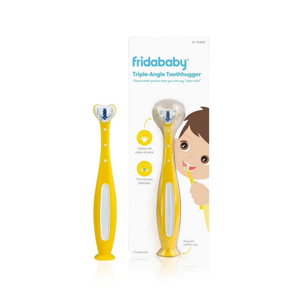 FRIDA BABY TROUGLASTA CETIKCA ZA ZUBE ZUTA