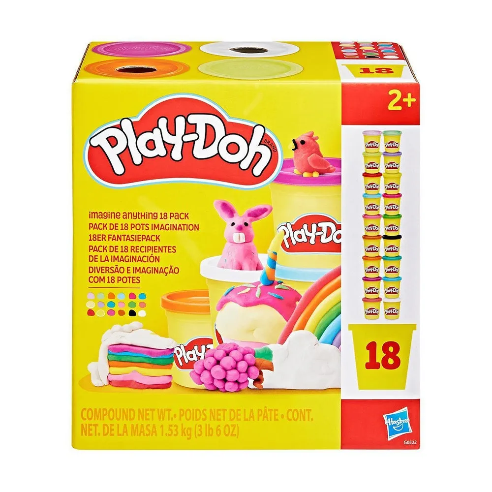 PLAY DOH IMAGINE ANYTHING 18 PACK
