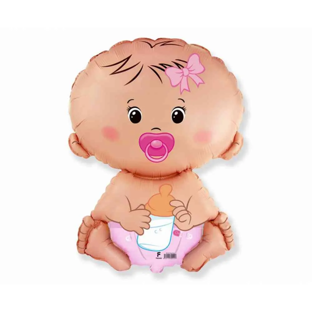 FOLIJA BALON BABY GIRL 35 CM