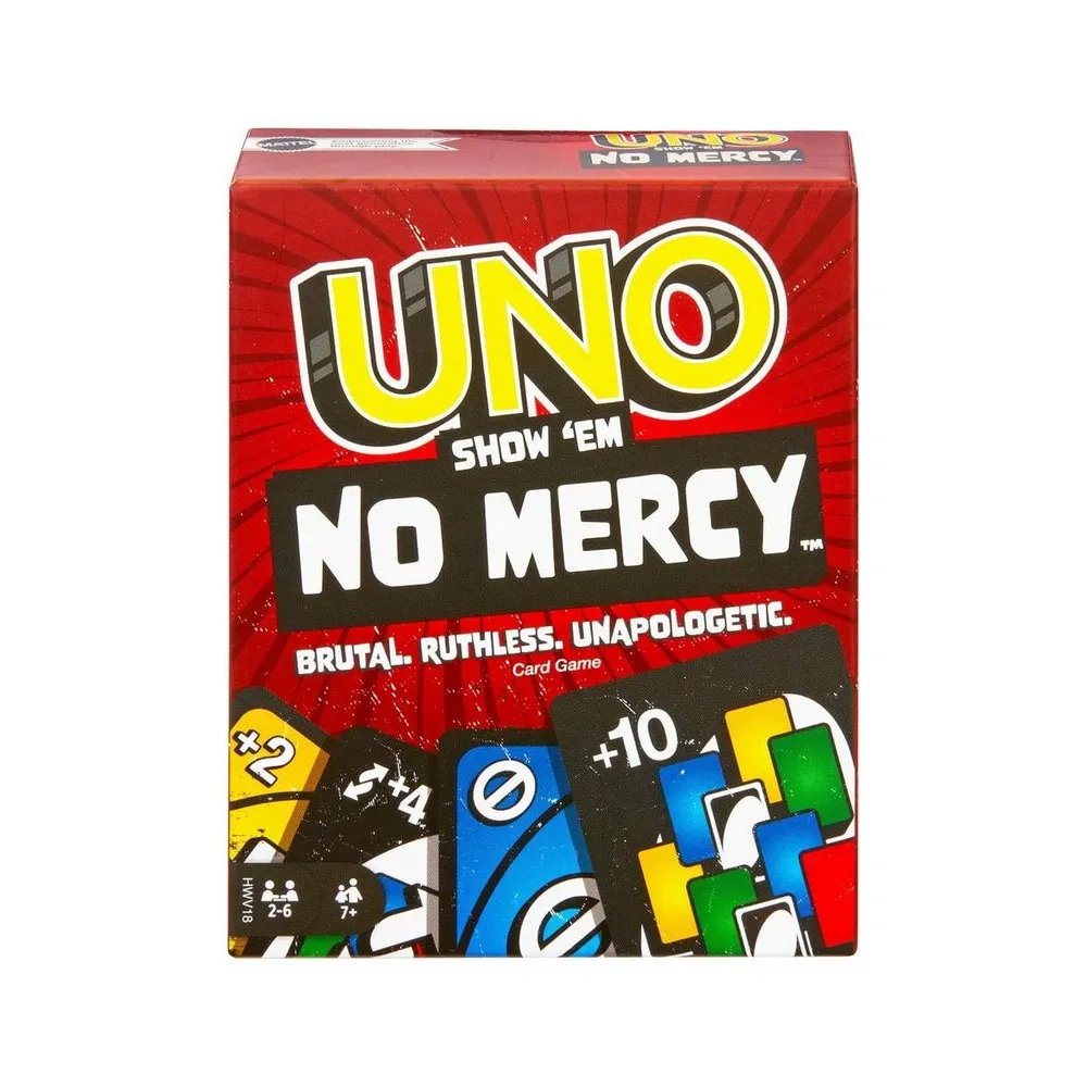 DRUŠTVENA IGRA MATTEL UNO - SHOW EM NO MERCY 