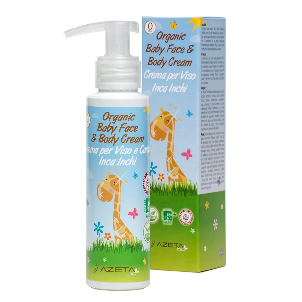 AZETA BIO ORGANSKA BEBI KREMA ZA LICE I TELO 0M+ 100ML