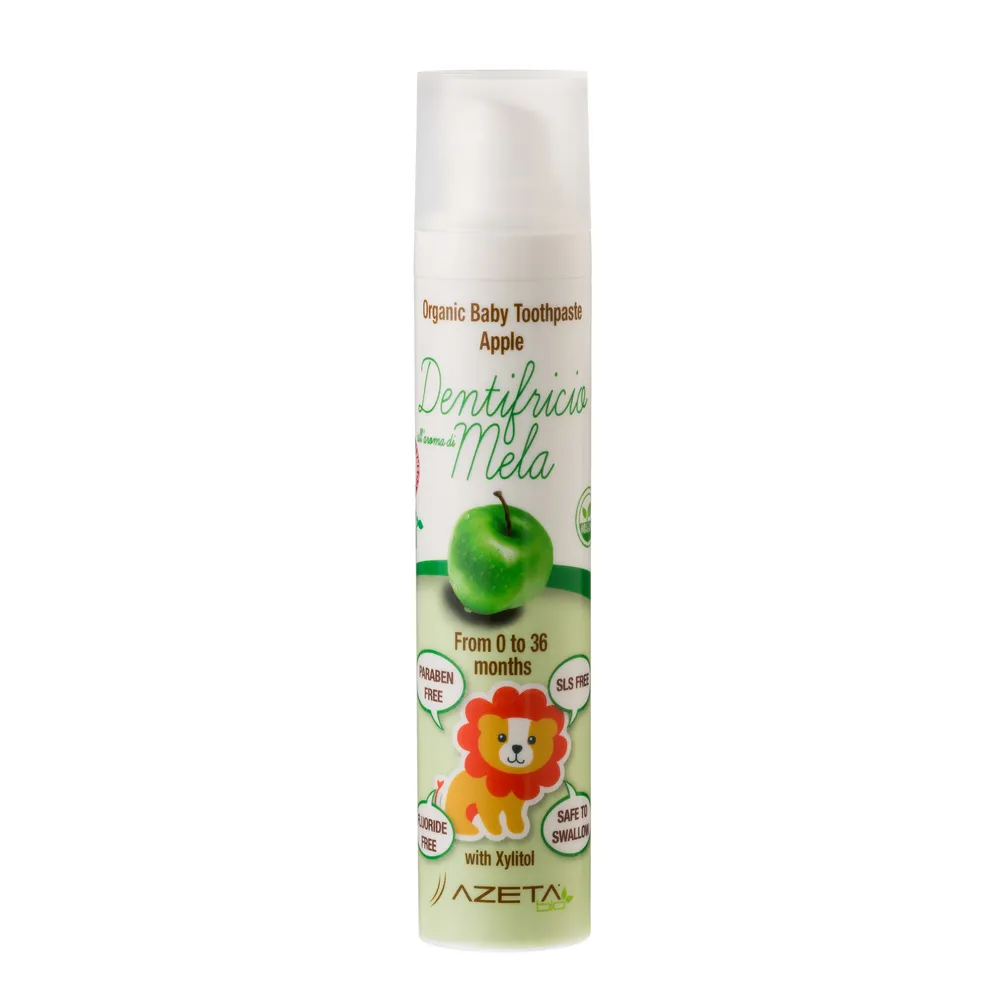 AZETA BIO ORGANSKA PASTA ZA ZUBE JABUKA 50ML