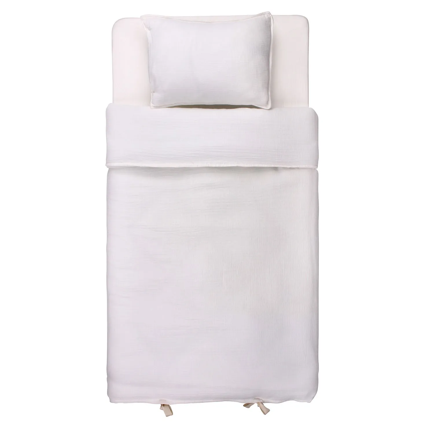 HYGGE POSTELJINA OD MUSLINA 3 DELA LIGHT ECROU 