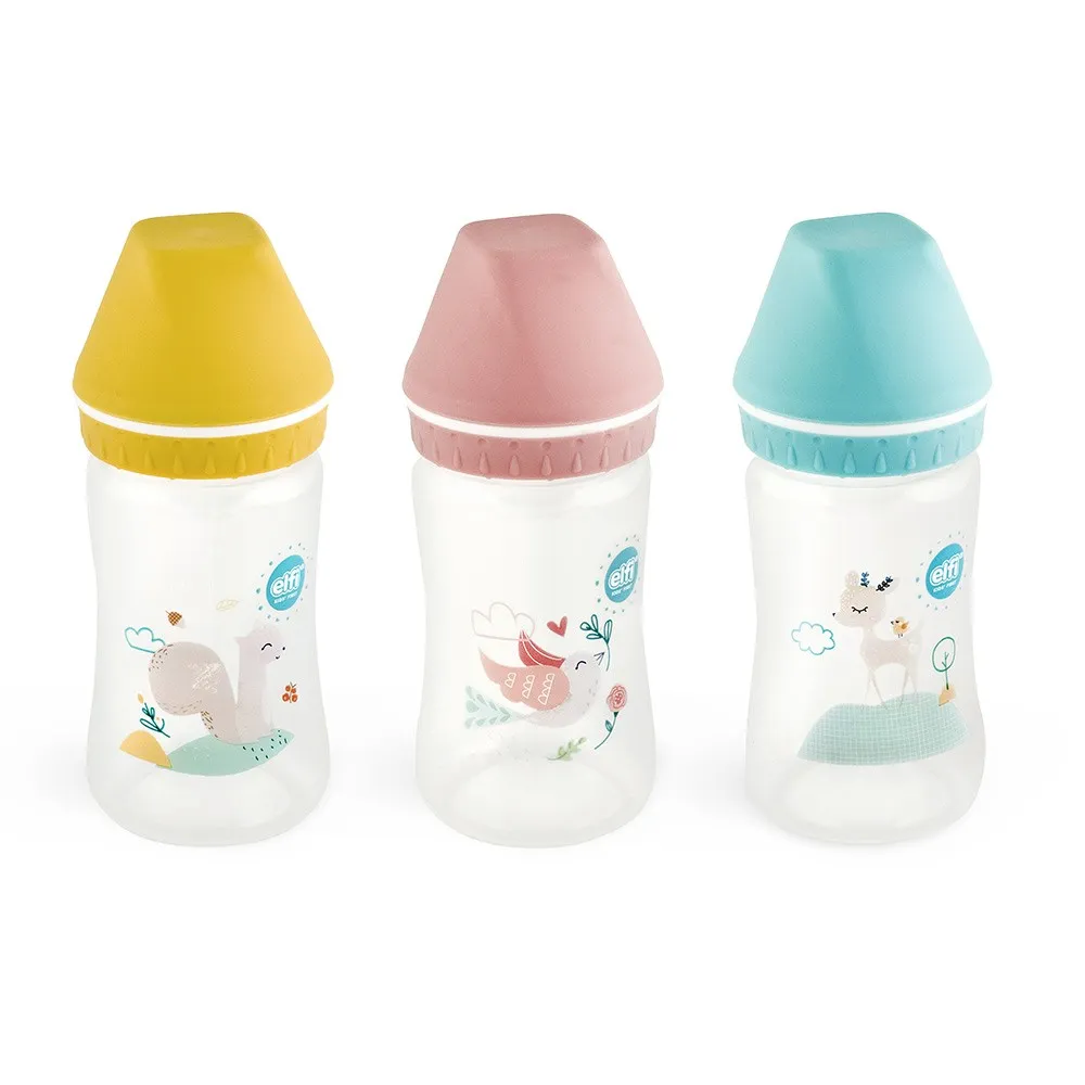 ELFI PLASTIcNA FLASICA SA SIROKIM OTVOROM USPAVANA SUMA, 250 ML