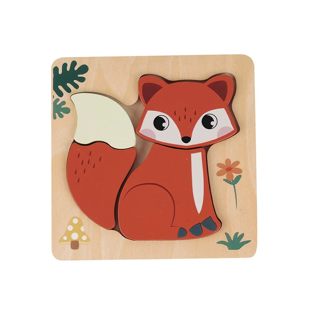 PINO 3D SLAGALICA LISICA (4 ELEMENTA) 