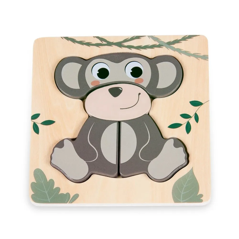 PINO 3D SLAGALICA MAJMUN (4 ELEMENTA) 