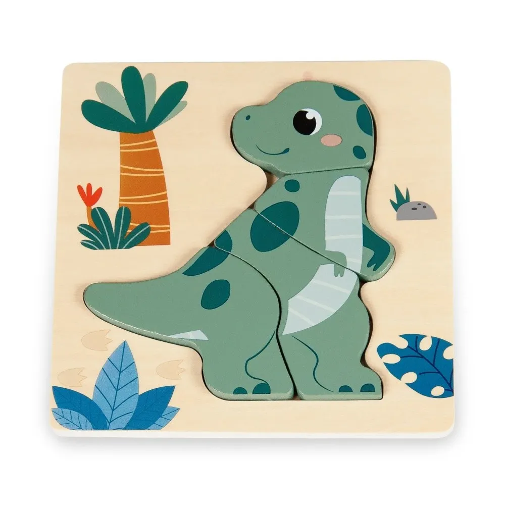 PINO 3D SLAGALICA TIRANOSAURUS REX (4 ELEMENTA) 