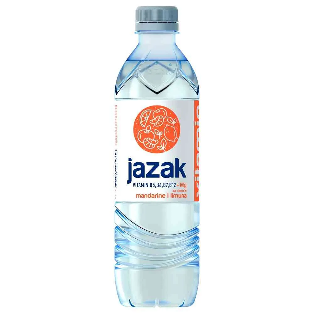 JAZAK VITAMIN B + MG MANDARINA & LIMUN 0,5L
