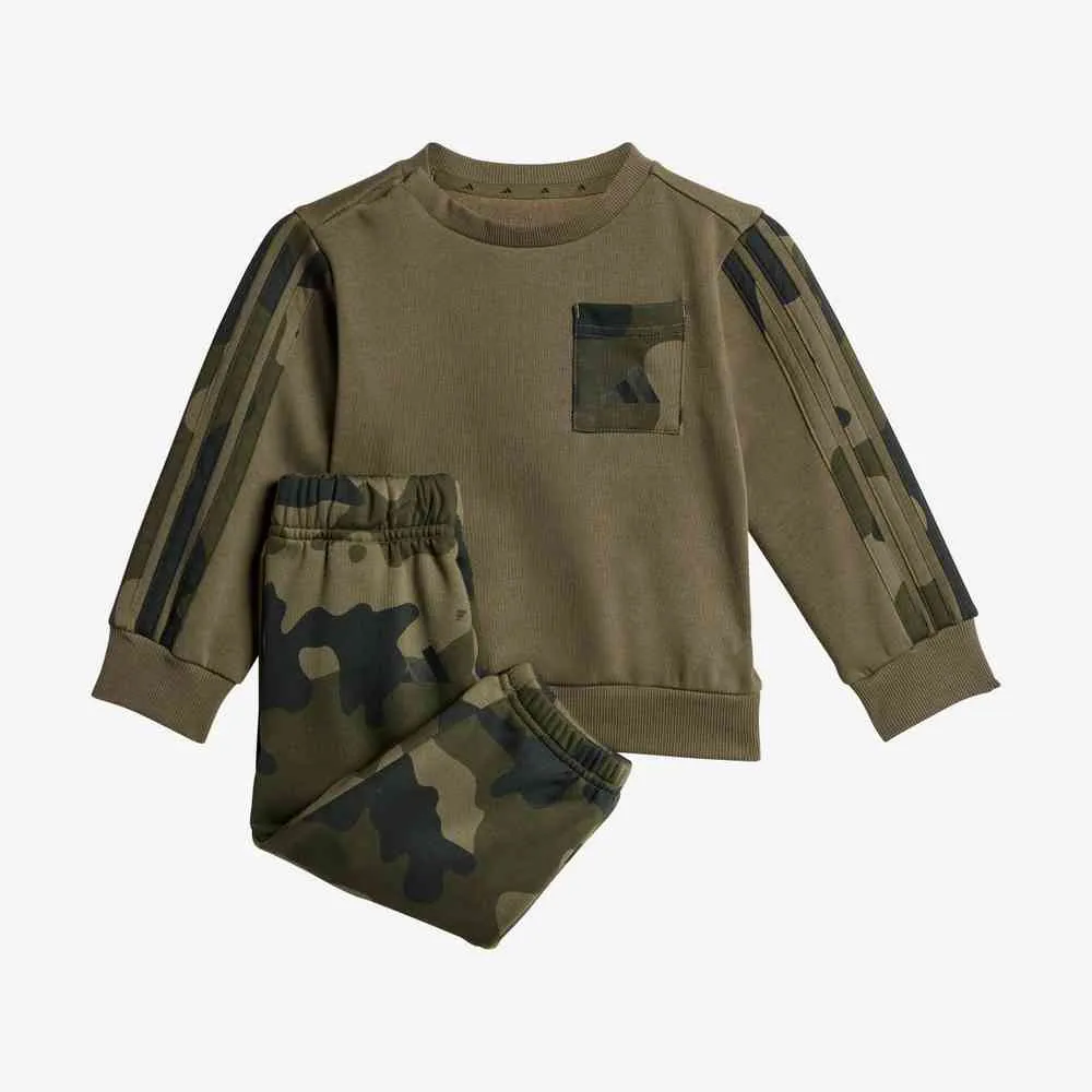 ADIDAS KOMPLET TRENERKA INF CAMO FL SET 