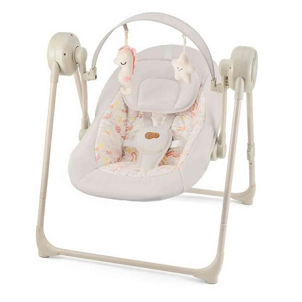 KINDERKRAFT STOLICA ZA LJULJANJE SWINGEE BEIGE 