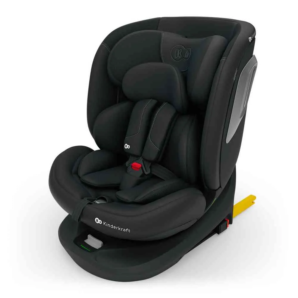 KINDERKRAFT AUTOSEDISTE I GROW 2 PLUS I SIZE 40 150 CM BLACK 
