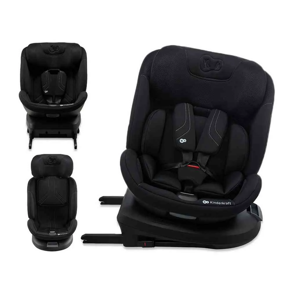 KINDERKRAFT AUTOSEDISTE XPEDITION3 I SIZE 40 150CM BLACK 