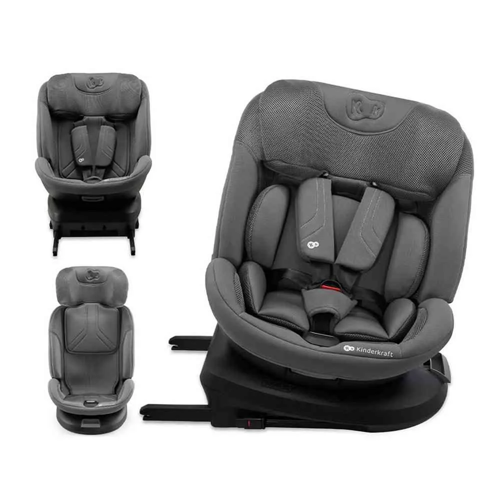 KINDERKRAFT AUTOSEDISTE XPEDITION3 I SIZE 40 150CM GREY 