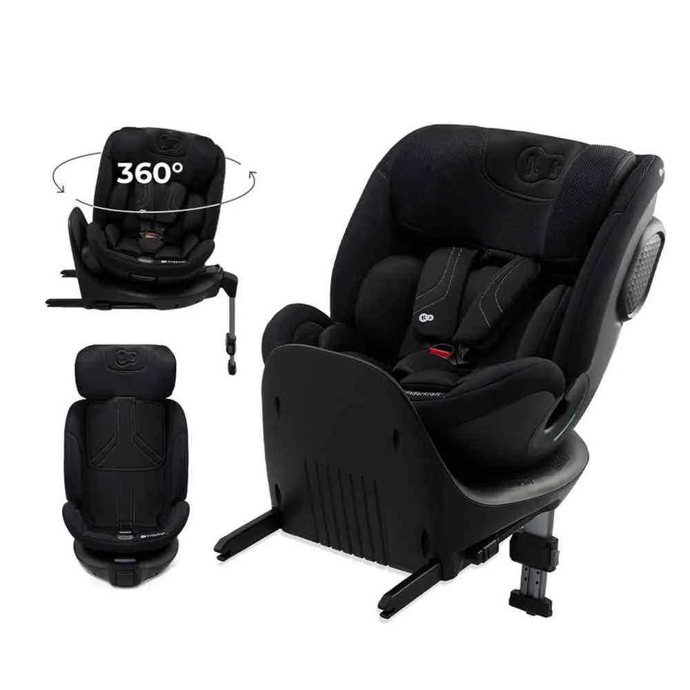 KINDERKRAFT AUTO SEDISTE XRIDER 2 I SIZE 40 150CM BLACK 