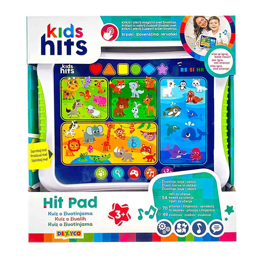 KIDS HITS INTERAKTIVNI TABLET SR/HR/SLO 