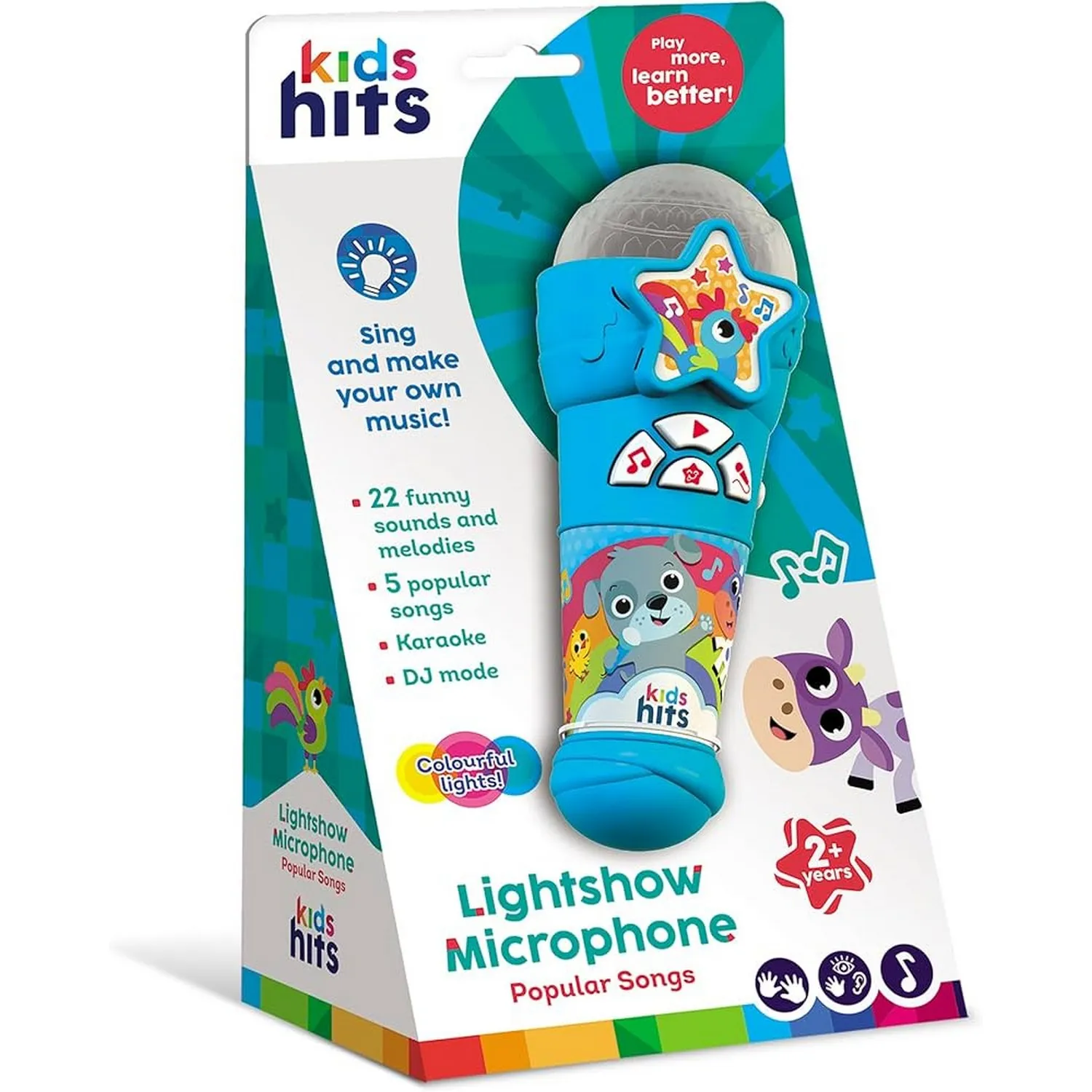 KIDS HITS LIGHTSHOW MICROPHONE POPULAR SONGS