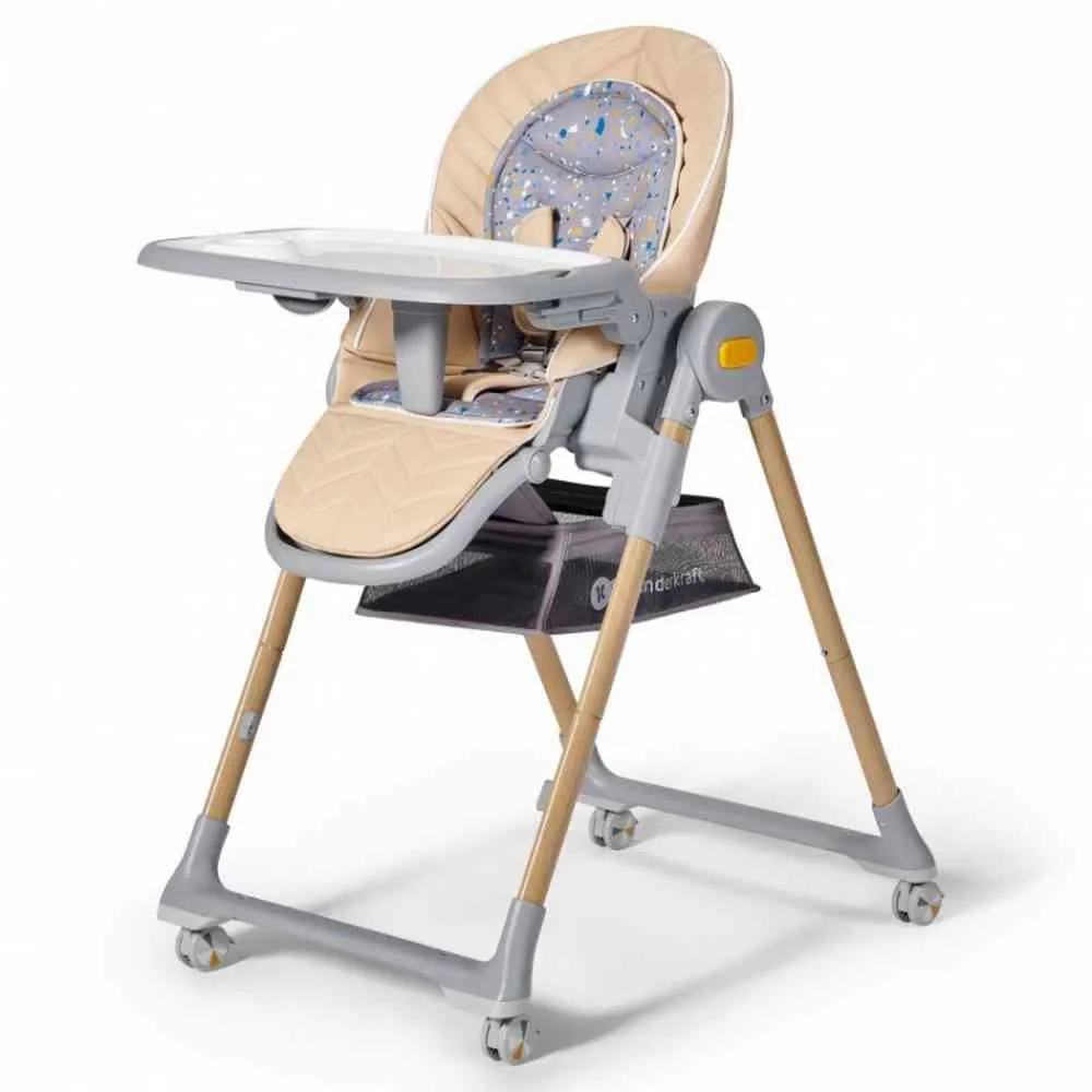 KINDERKRAFT STOLICA ZA HRANJENJE LASTREE WOOD 